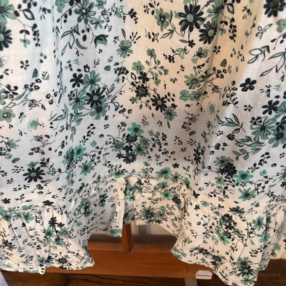 Anthropologie Sleeveless Drop-Waist Midi Dress SZ: XL - Picture 4 of 16